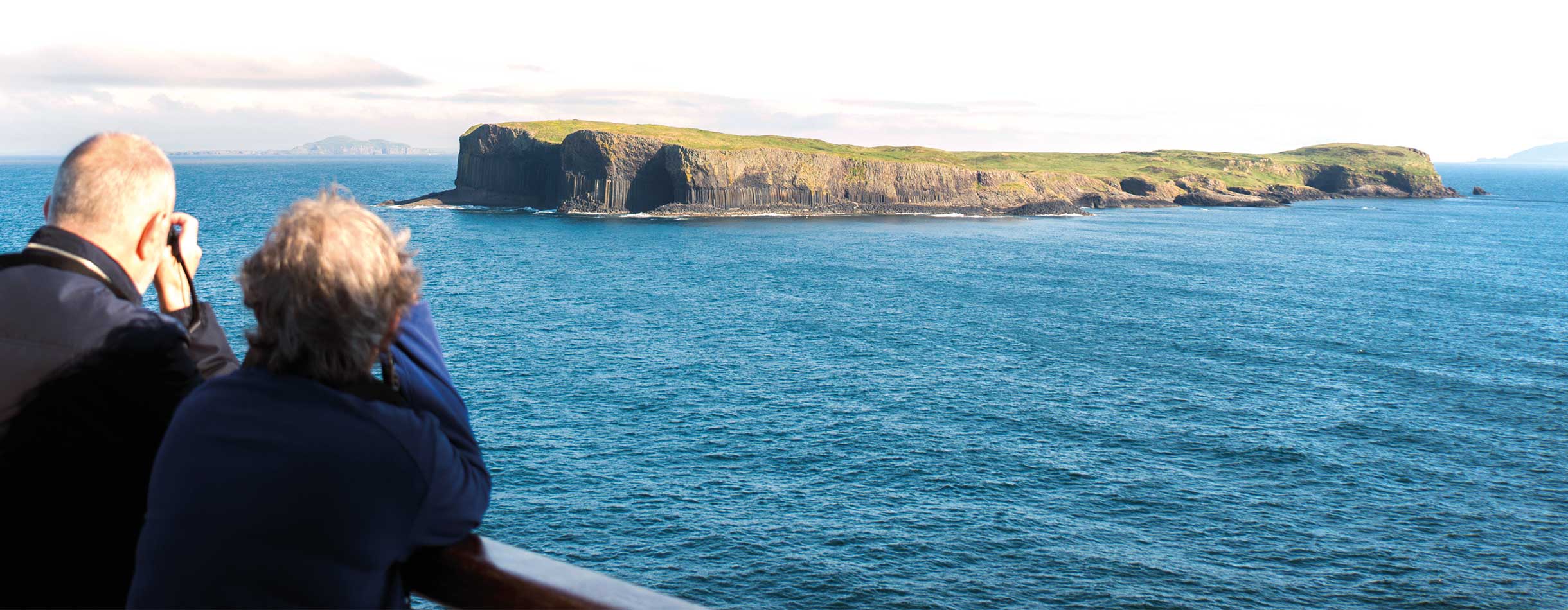 Cruising By Fingal's Cave