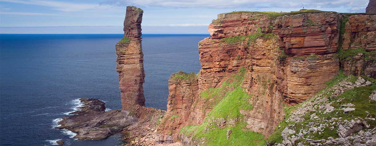 Cruising by Old Man of Hoy